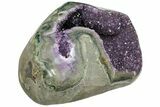 Sparkly, Dark Purple Amethyst Geode - Uruguay #151310-3